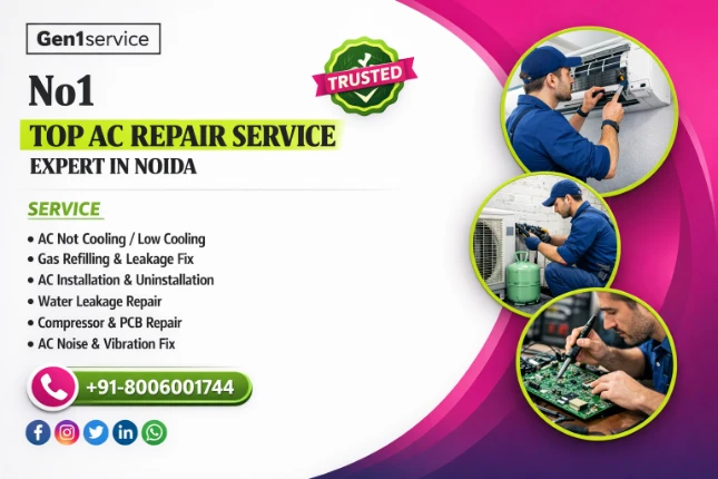 Expert AC Repair Service Center in Noida for All Brands