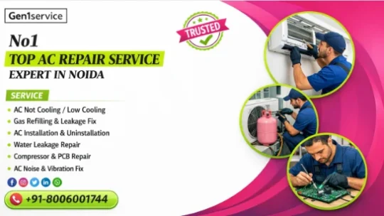 Top Rated AC Repair Service Center in Noida | Book Online