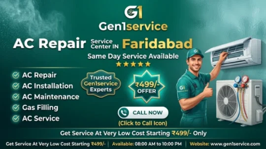 Fast AC Service Repair Center in IP Colony Faridabad