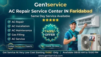AC Service Repair Center in Charmwood Village Faridabad