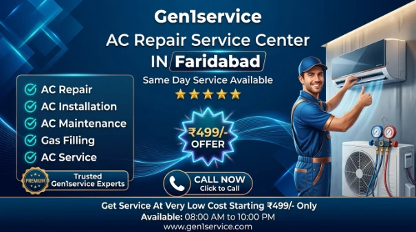 AC Service Repair Center in Spring Field Colony Faridabad