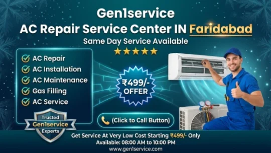 AC Service Repair Center in Sainik Colony Faridabad