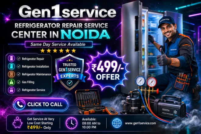 sharp Refrigerator Service repair Center in Noida