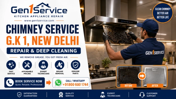 Best Inalsa Chimney Repair Service in G.K. 1, Delhi