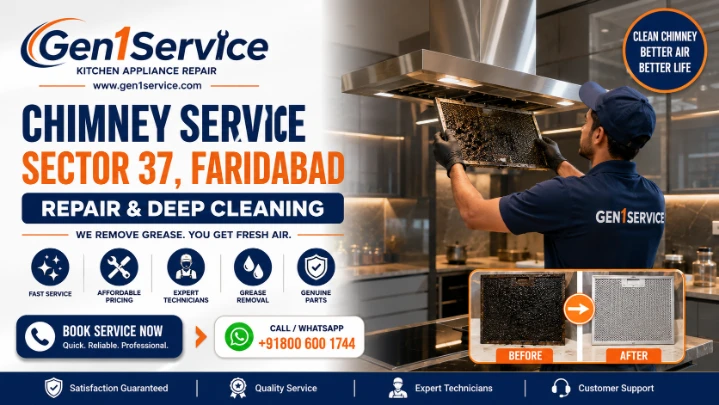 Top KAFF Chimney Repair Service in Sector 37 Faridabad
