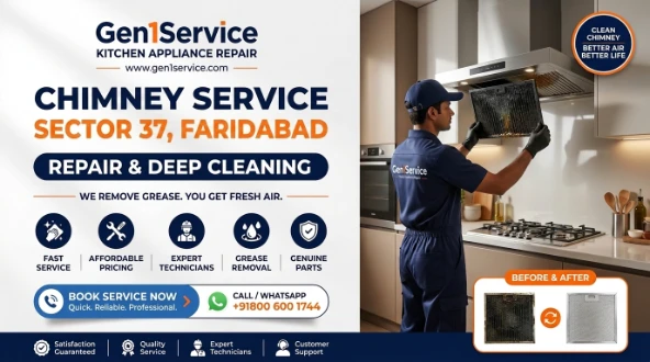 Top Kutchina Chimney Repair Service in Sector 37 Faridabad