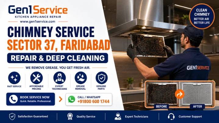 Kutchina Chimney Repair Service in Sector 37 Faridabad